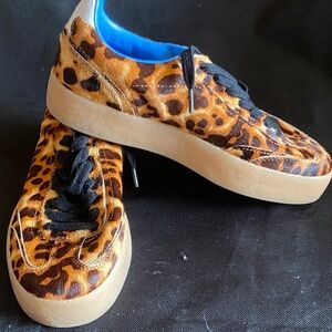 Steve Madden Brown Leopard Sneakers